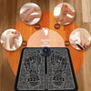 EMS TENS Massage Mat - 2-in-1 Portable Device for Pain Relief & Muscle Recovery